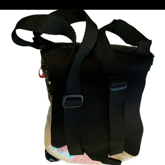 TY sequin panda bear mini backpack - Picture 3 of 6